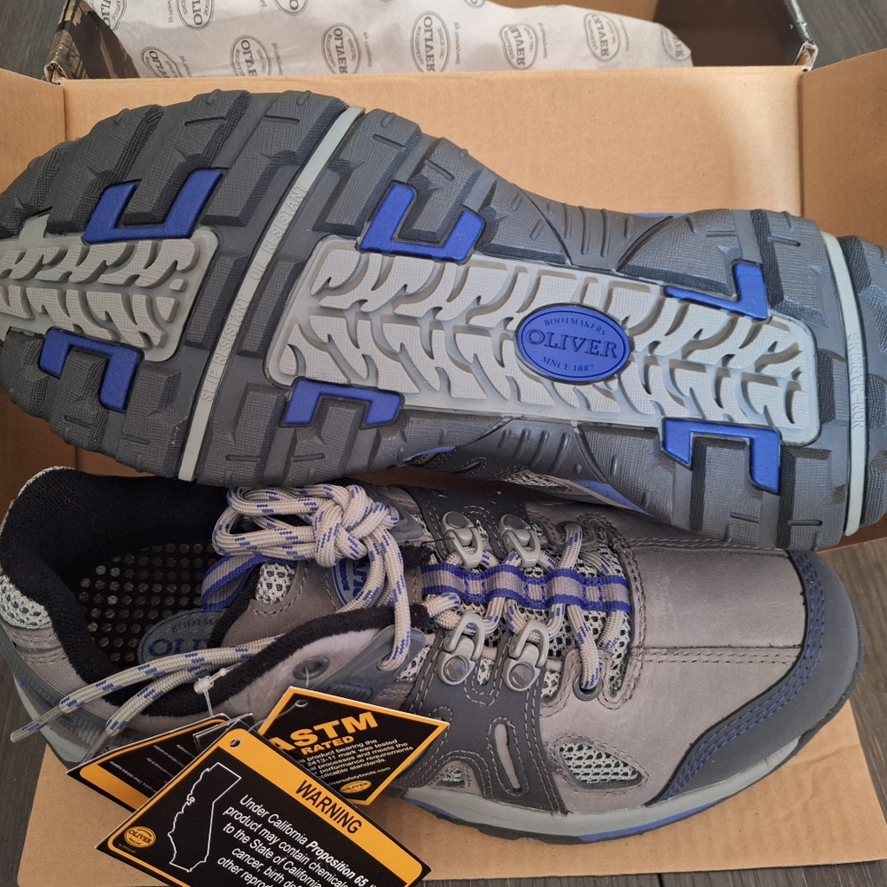 Oliver low Industrial Hiker- STEEL TOE Men's 9.5US